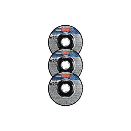 Bosch GWX27LM450P3 4-1/2" x 1/4" X-LOCK Type 27 30 Grit Metal Grinding Abrasive Wheel (3 Pack)