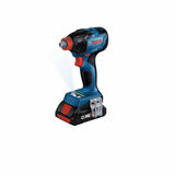 Bosch GXL18V-227B25 18V 2-Tool Brushless Combo Kit w/ Socket Ready Impact Driver (GDX18V-1860C),   Brute Tough 1/2 In. Hammer Drill/Driver (GSB18V-975C) w/ (2) 4.0 Ah CORE Compact Batteries - 5
