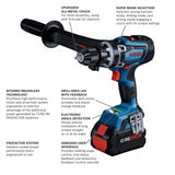 Bosch GXL18V-260B26 18V 2-Tool Combo Kit - 3