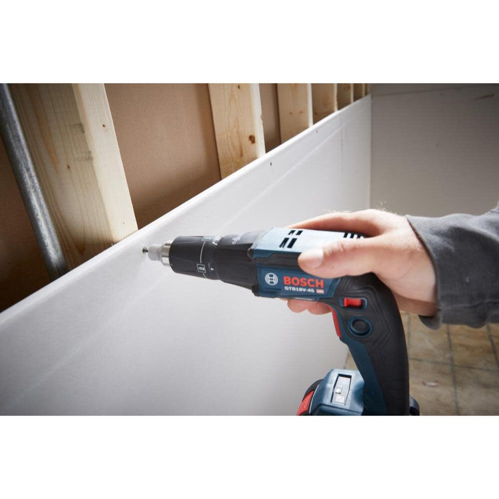 Bosch GXL18V-291B25 18V 2-Tool Brushless Combo Kit w/ Screwgun (GTB18V-45N), Cutout Tool (GCU18V-30N) w/ (2) 4.0 Ah CORE Compact Batteries - 10