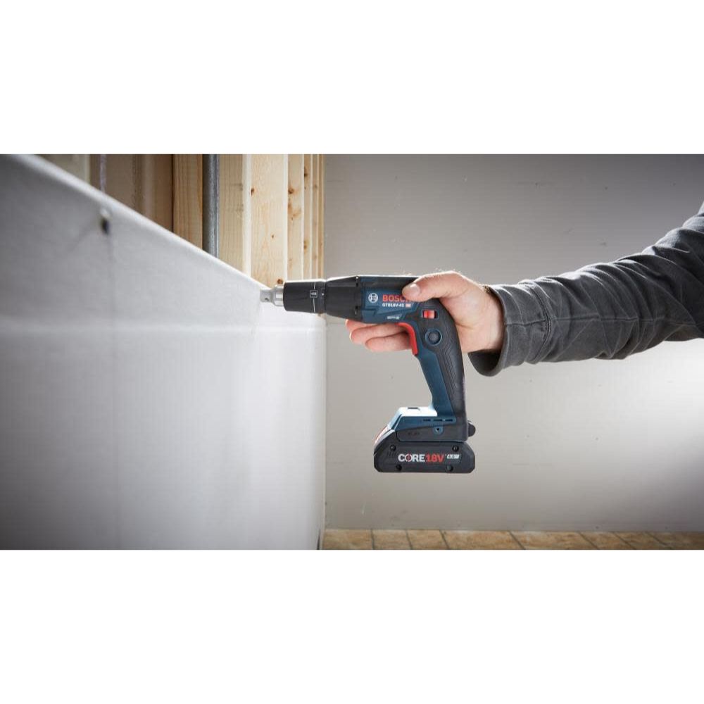 Bosch GXL18V-291B25 18V 2-Tool Brushless Combo Kit w/ Screwgun (GTB18V-45N), Cutout Tool (GCU18V-30N) w/ (2) 4.0 Ah CORE Compact Batteries - 11