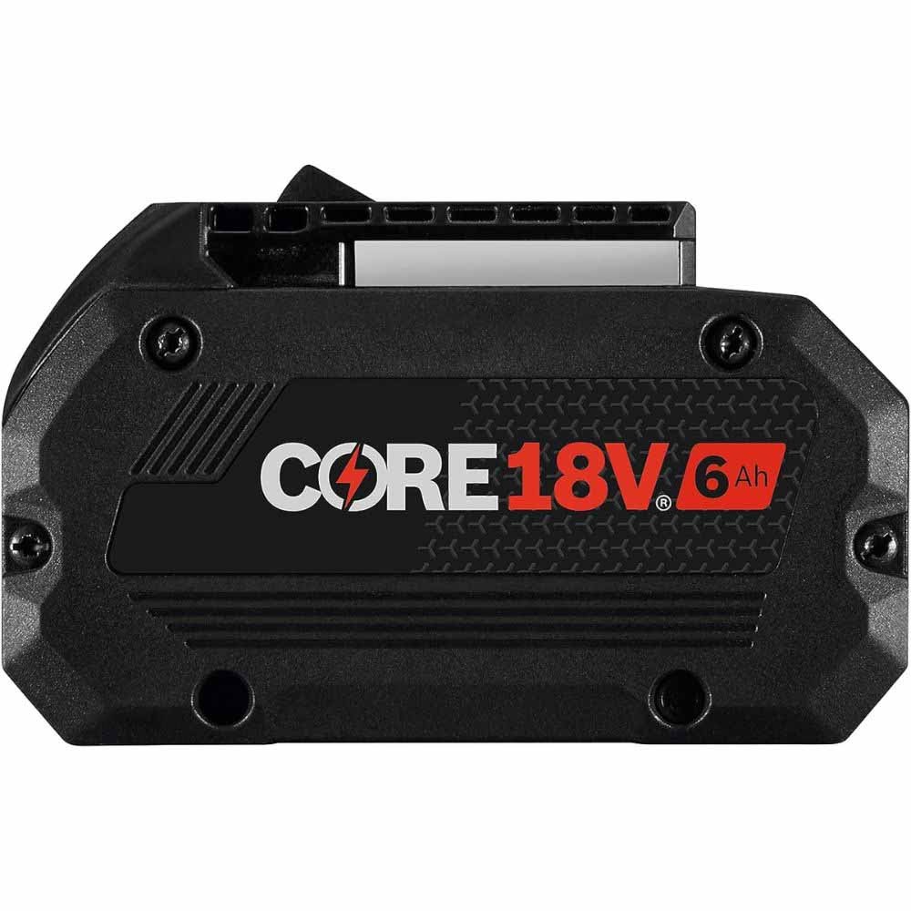Bosch GXS18V-20N26 CORE18V High Power Starter Kit with (2) CORE18V 6 Ah High Power Batteries and (1) BC1880 18V Fast Battery Charger - 3