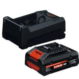 Bosch GXS18V-25N14X 18V Starter Kit with 4 Ah High Power Battery and 12V 18V Multi-Voltage Fast Charger (2 Pack)