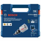 Bosch HBT15M Bi Metal Hole Saw Set for Wood Metal and Plastic with Case (15 Pack) - 3
