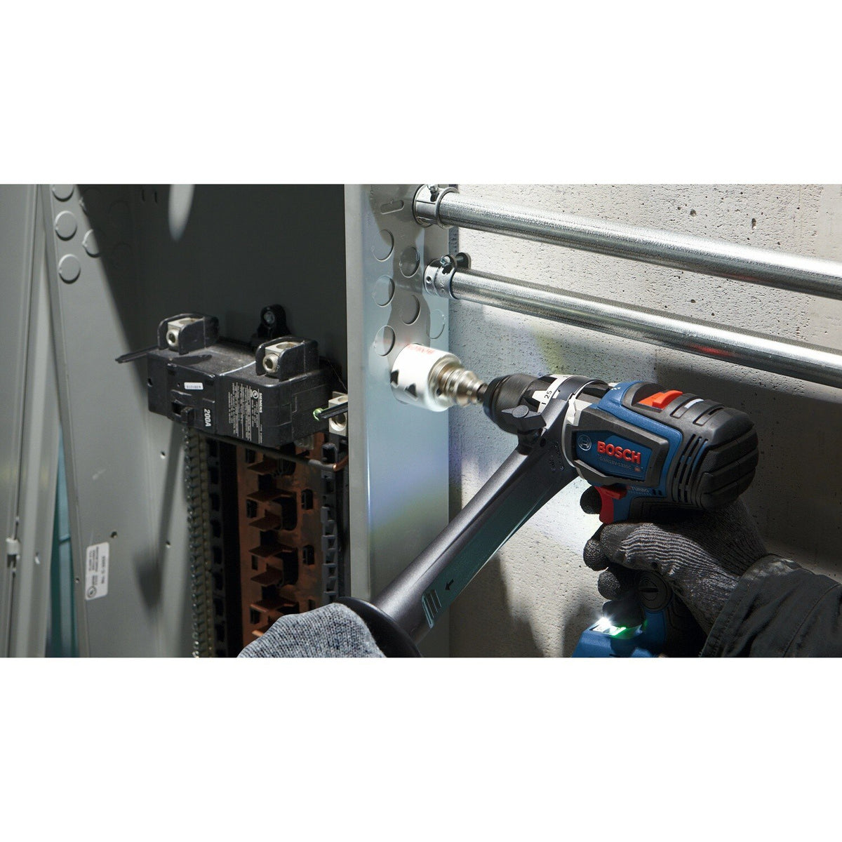 Bosch HBT287 2-7/8" Bi-Metal M42 Hole Saw for Wood and Metal - 4