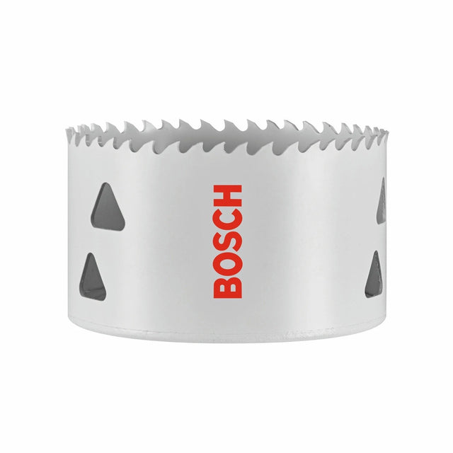 Bosch HBT325 3-1/4" Bi-Metal M42 Hole Saw with Triangle Slot Design for Wood and Metal