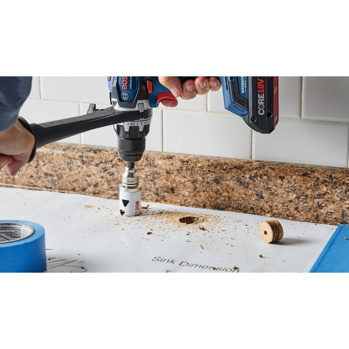 Bosch HBT363 3-5/8" Bi-Metal M42 Hole Saw for Wood and Metal - 5