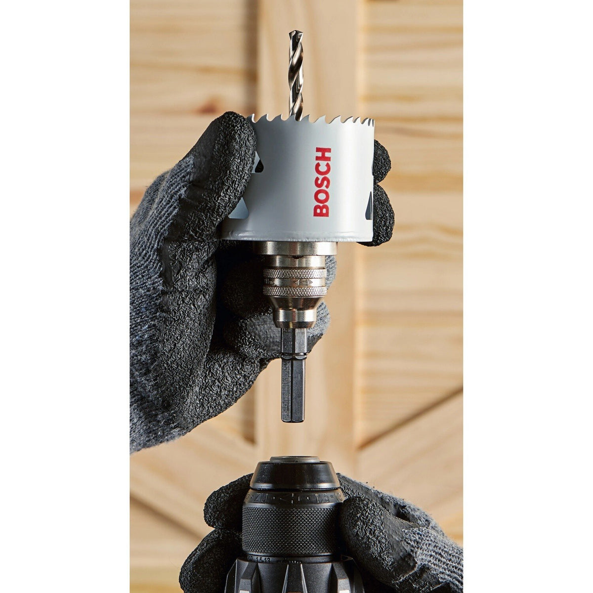 Bosch HBT450 4-1/2" Bi-Metal M42 Hole Saw for Wood and Metal - 4