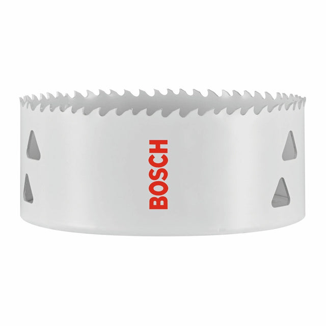 Bosch HBT475 4-3/4" Bi-Metal M42 Hole Saw with Triangle Slot Design for Wood and Metal