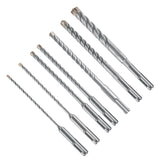 Bosch HC4CK007 SDS-plus Bulldog Tough Carbide Tipped Rotary Hammer Bit Set (7 Pack)