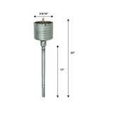 Bosch HC8545 3-9/16" x 17" x 22" SDS-max Rotary Hammer Core Bit - 3