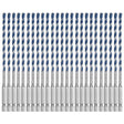 Bosch HCBG04B25T 25 Piece 3/16" x 6" BlueGranite Turbo Carbide Hammer Drill Bits