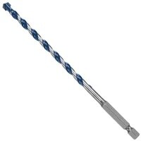 Bosch HCBG06T 1/4" x 6" BlueGranite Turbo Carbide Hammer Drill Bit with Hex Shank