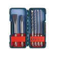 Bosch HCST006 6 Piece SDS-plus Bulldog Rotary Hammer Bit Set