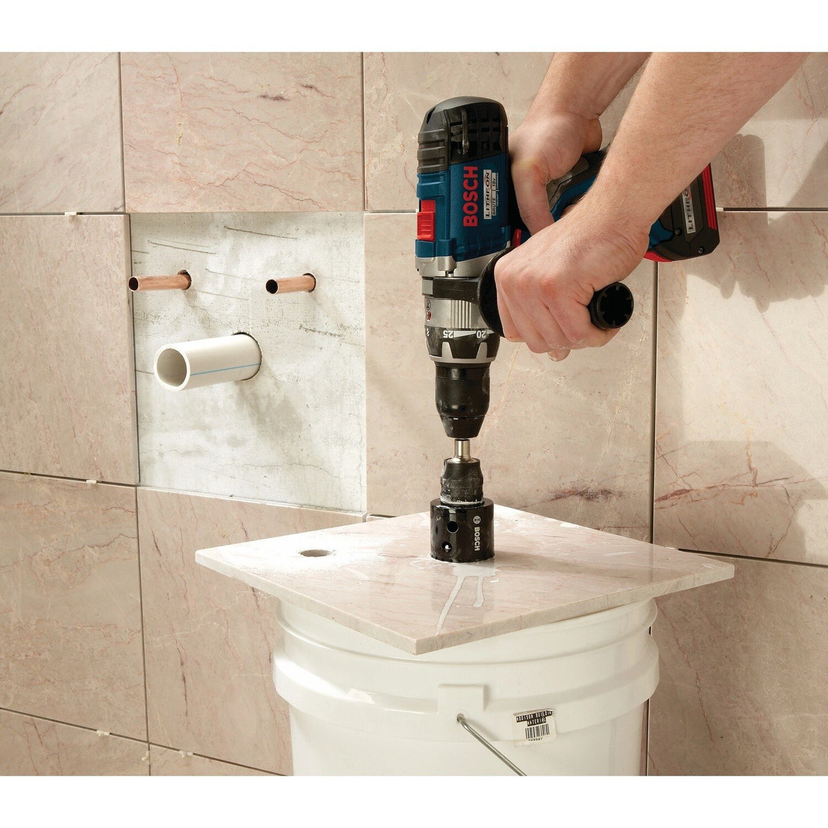 Bosch HDG1 1" Diamond Hole Saw for Tile and Natural Stone - 2