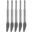 Bosch HS1400B5 5 pc. 1/4 In. Mortar Knife SDS-plus Bulldog Hammer Steel