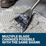 Bosch HS1418RK SDS-plus Bulldog 5" Replacement Blade Kit for HS1418 Floor Scraper - 4