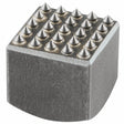 Bosch HS1969 2" x 2" Square 25-Tooth Carbide Bushing Head Hammer Steel for Tamper Plate Shanks