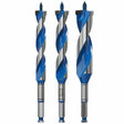 Bosch HSAS5003 6-1/2" High-Speed Auger Bit Set for Cordless Drills (3 Pack)
