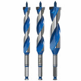 Bosch HSAS5003 6-1/2" High-Speed Auger Bit Set for Cordless Drills (3 Pack)