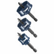 Bosch HTWS Edge Impact Tough Sheet Metal Hole Saw Set with 7/8" 1-1/8" and 1-3/8" Sizes (3 Pack)