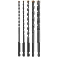 Bosch IMC500 Impact MultiConstruction Carbide Tipped Percussion Drill Bit Set (5 Pack)