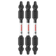 Bosch ITDEP2R22503 3-Pc Impact Tough 2.5" Phillips/Square Double-Ended Bits
