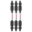 Bosch ITDEP2R22503 3-Pc Impact Tough 2.5" Phillips/Square Double-Ended Bits