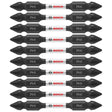 Bosch ITDEPH125B 10-Pc Impact Tough 2.5" Phillips #1 Double-Ended Bits