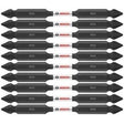 Bosch ITDEPH135B 3.5" Phillips No 1 Double Ended Impact Driver Bits (10 Pack)