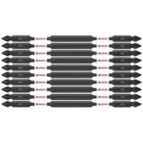 Bosch ITDEPH16B 10-Pc Impact Tough 6" Phillips #1 Double-Ended Bits
