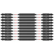 Bosch ITDEPH16B 10-Pc Impact Tough 6" Phillips #1 Double-Ended Bits