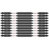 Bosch ITDEPH16B 10-Pc Impact Tough 6" Phillips #1 Double-Ended Bits
