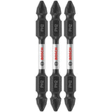 Bosch ITDEPH22503 3 pc. Impact Tough 2.5 In. Phillips #2 Double-Ended Bits