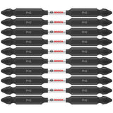 Bosch ITDEPH235B 10-Pc Impact Tough 3.5" Phillips #2 Double-Ended Bits