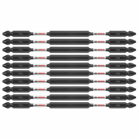 Bosch ITDEPH26B 6" Phillips No 2 Double-Ended Impact Tough Driver Bits (10 Pack)