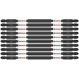 Bosch ITDEPH36B 10-Pc Impact Tough 6" Phillips #3 Double-Ended Bits