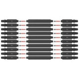 Bosch ITDESQ36B 6" Square No 3 Double-Ended Impact Driver Bits (10 Pack)