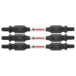 Bosch ITDET152503 3 pc. Impact Tough 2.5 In. Torx #15 Double-Ended Bits