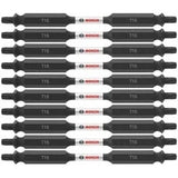 Bosch ITDET1535B 3.5" T15 Double Ended Impact Tough Torx Bits (10 Pack)
