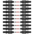 Bosch ITDET2025B 2.5" T20 Torx Double-Ended Impact Driver Bits Bulk Pack (10 Pack)