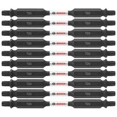Bosch ITDET2035B 3.5" T20 Torx Double-Ended Impact Driver Bits (10 Pack)