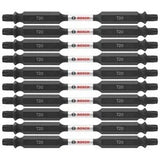 Bosch ITDET2035B 3.5" T20 Torx Double-Ended Impact Driver Bits (10 Pack)