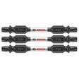 Bosch ITDET252503 3 pc. Impact Tough 2.5 In. Torx #25 Double-Ended Bits