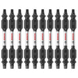 Bosch ITDET2525B 10-Pc Impact Tough 2.5" Torx #25 Double-Ended Bits