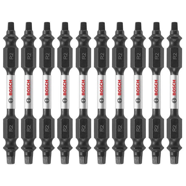Bosch ITDET2525B 10-Pc Impact Tough 2.5" Torx #25 Double-Ended Bits