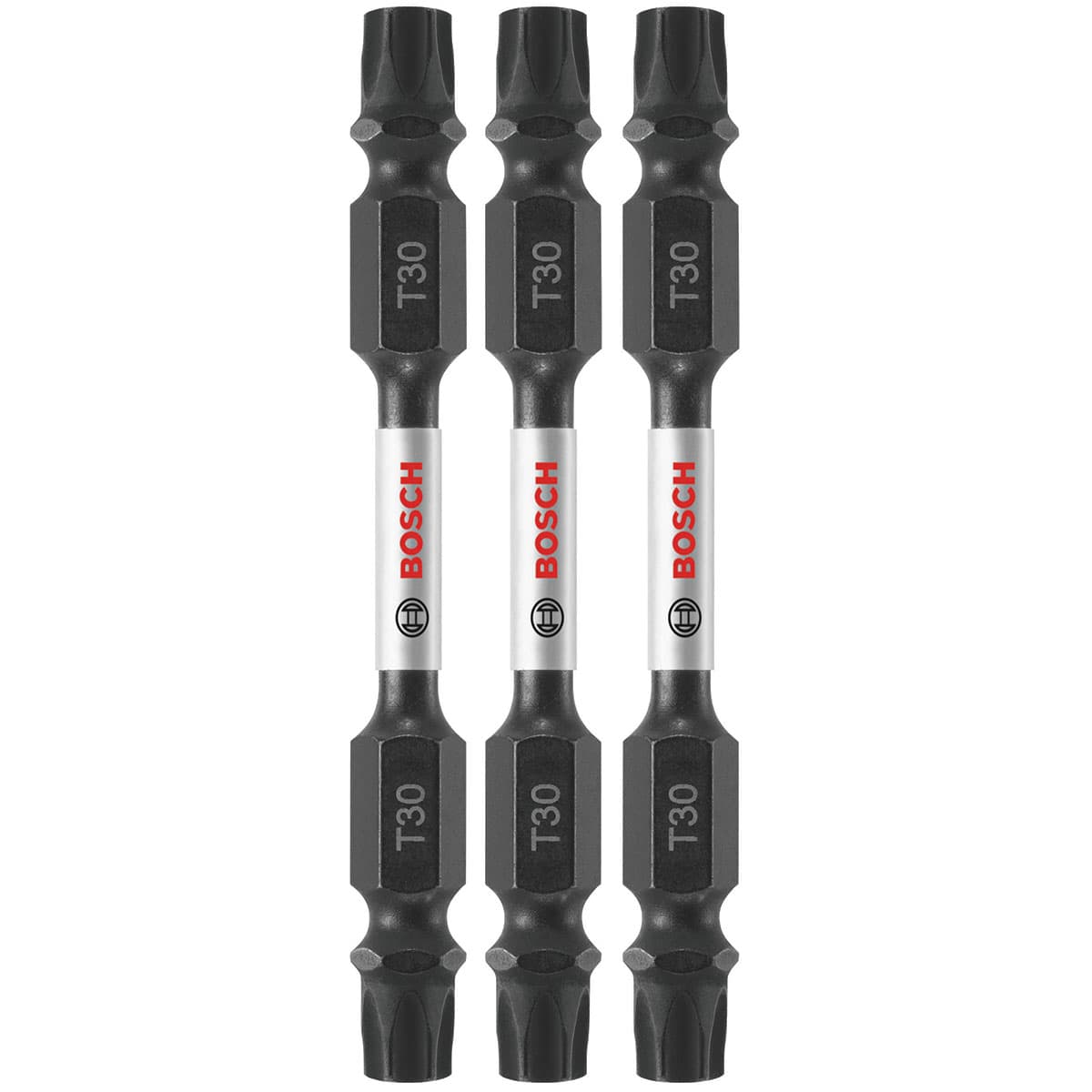 Bosch ITDET302503 3 pc. Impact Tough 2.5 In. Torx #30 Double-Ended Bits