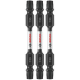 Bosch ITDET302503 3 pc. Impact Tough 2.5 In. Torx #30 Double-Ended Bits