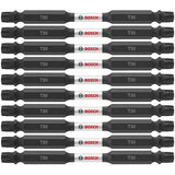 Bosch ITDET3035B 10-Pc Impact Tough 3.5" Torx #30 Double-Ended Bits