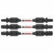 Bosch ITDETV2503 2.5" Torx Double-Ended Impact Tough Screwdriver Bit Set (3 Pack)